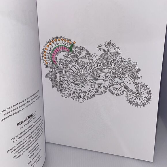 Colorama Coloring Book Color Me Happy With Bonus Pencil Set - Picture 4 of 11